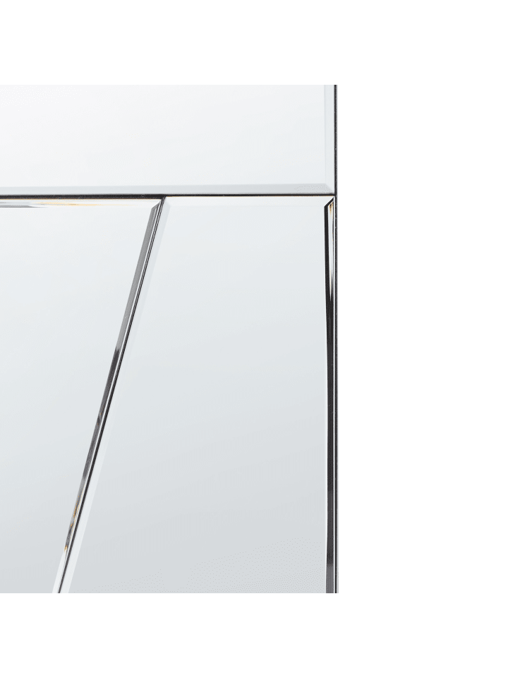 Beliani Wandspiegel ANCEMONT in Silber - (W) 80 x (H) 80 x (L) 2 cm günstig kaufen onesize