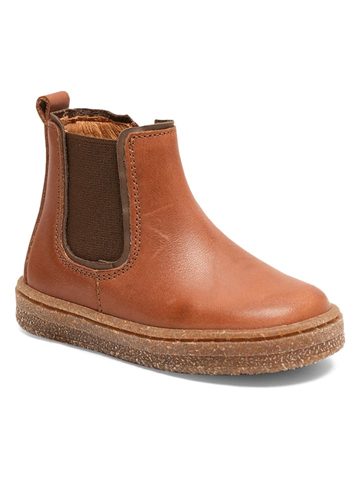 bisgaard Leder-Lauflernschuhe in Hellbraun günstig kaufen