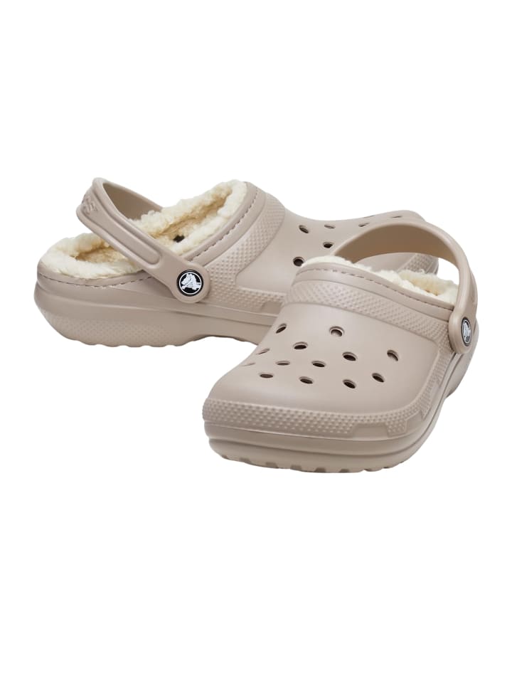 Crocs Clog 'Lined' in beige günstig kaufen