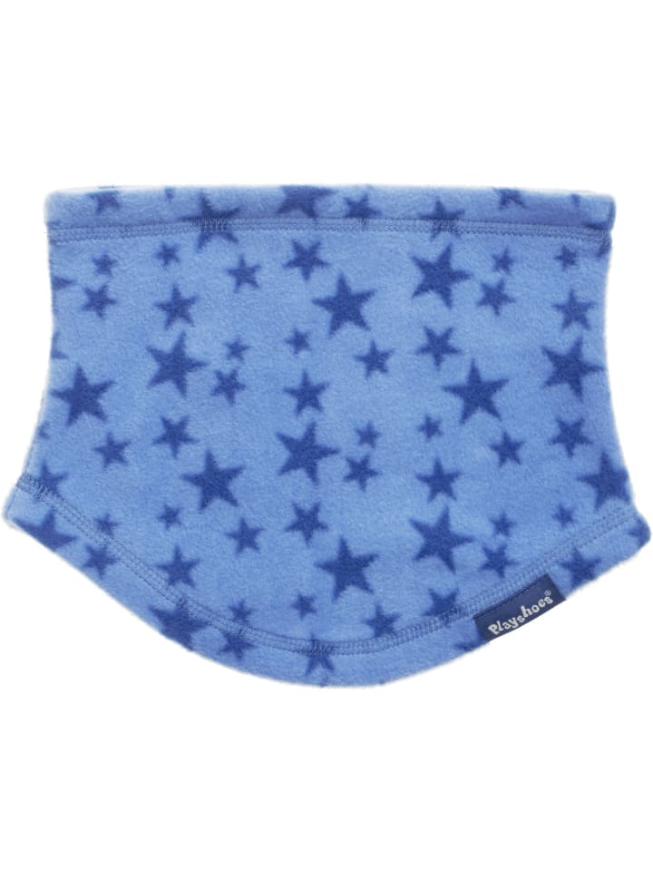 Playshoes Fleece-Schlauchschal Sterne in Blau günstig kaufen onesize