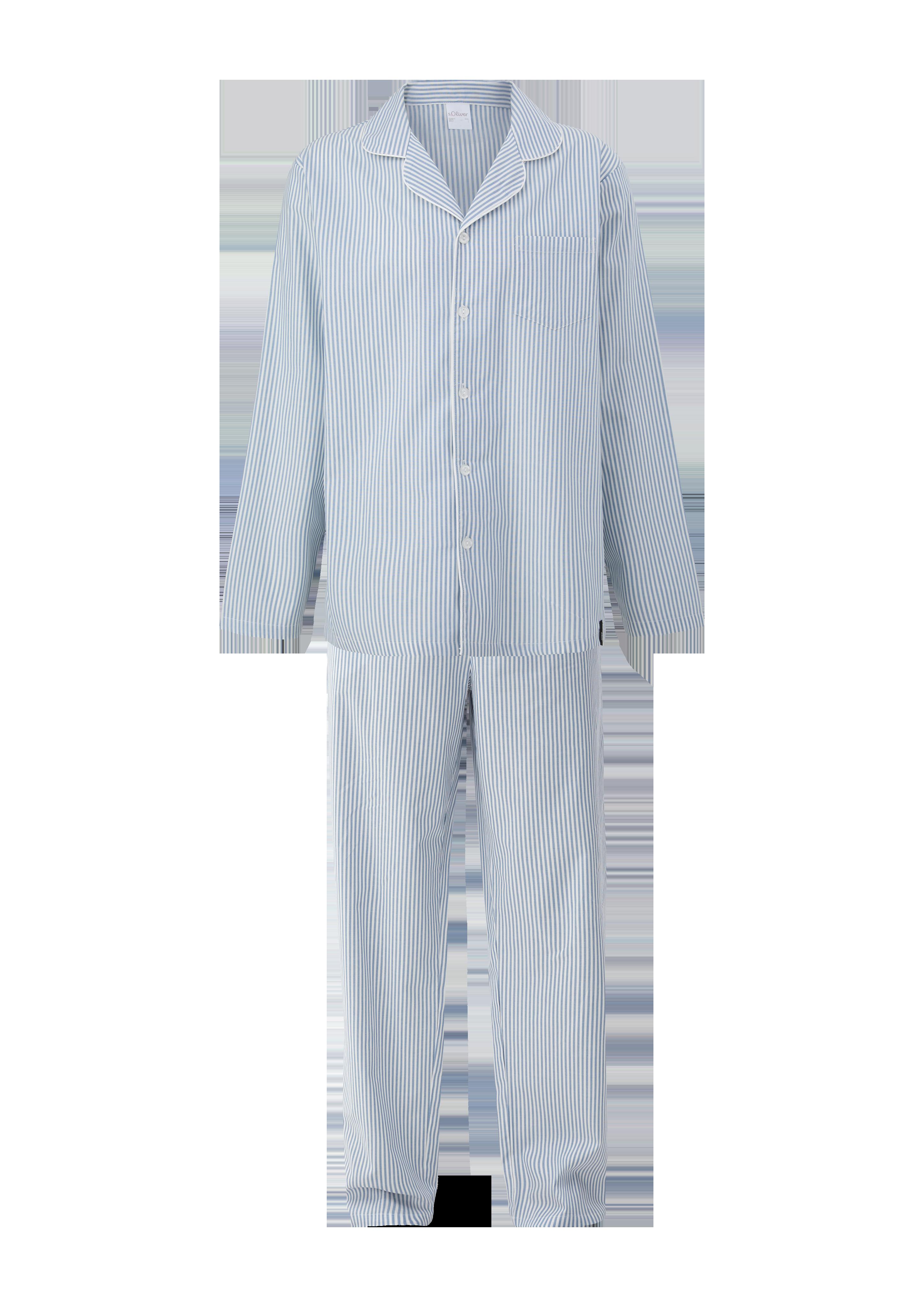 Karierter Pyjama aus Baumwolle  6007545-50G1