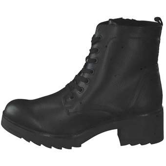 Marco Tozzi Schnürstiefelette in schwarz