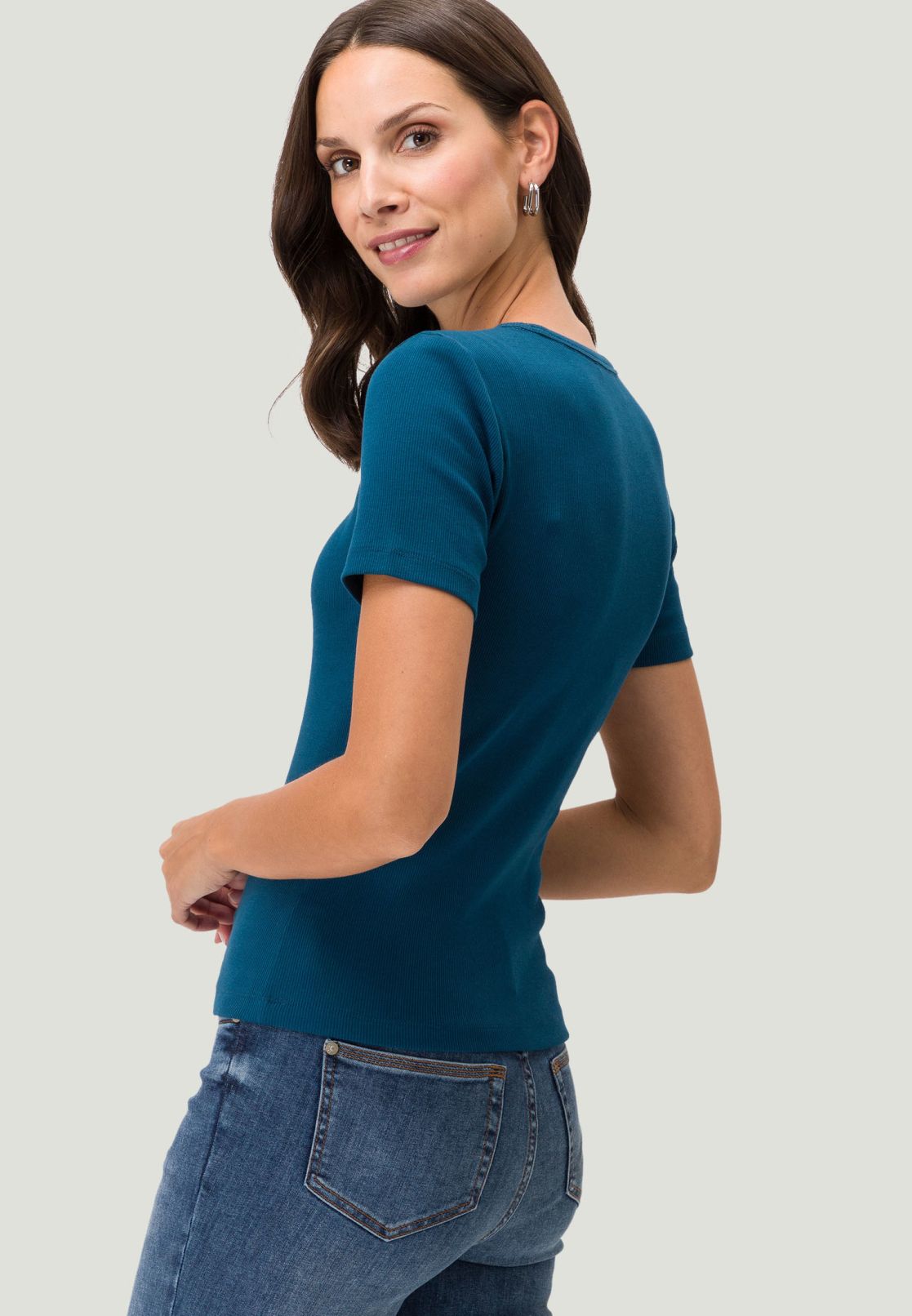 Shirt mit Rundausschnitt