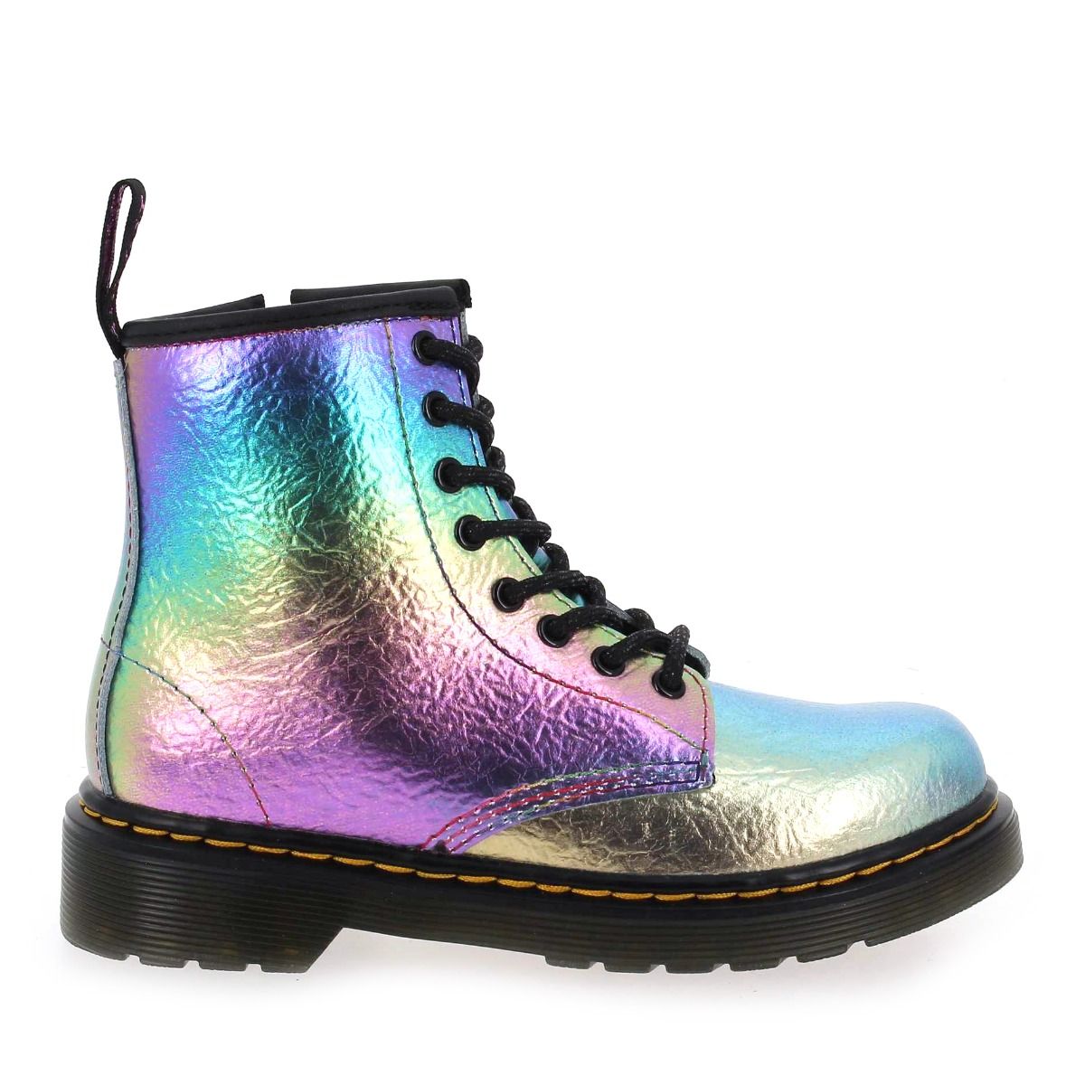 Dr Martens  1460 J MULTI RAINBOW - Multicolore Argent