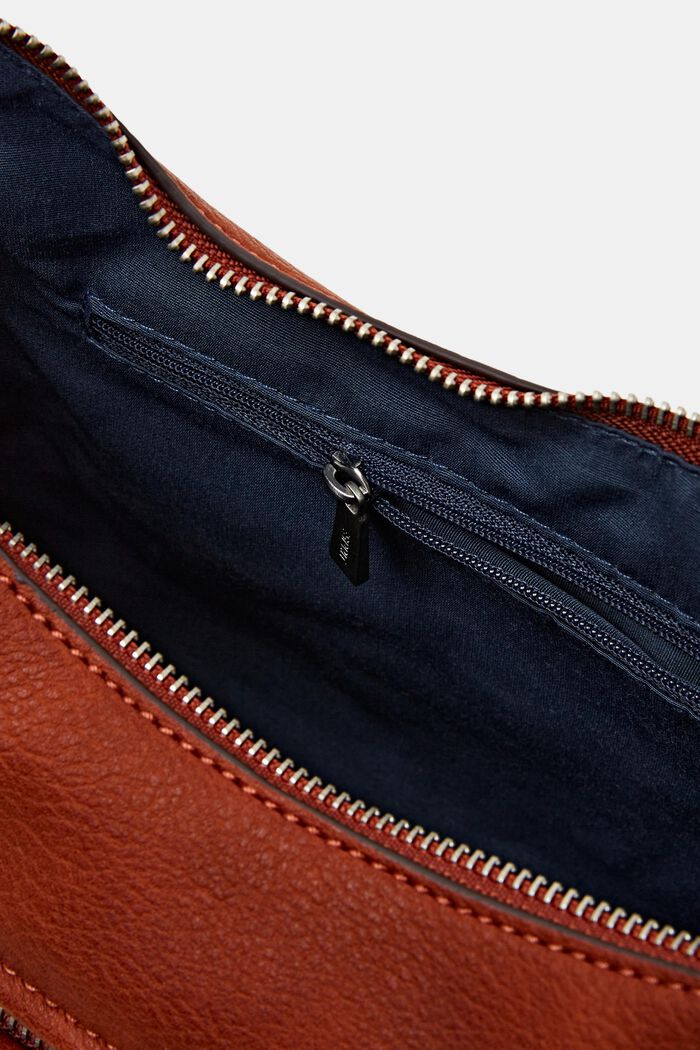 Schultertasche in Lederoptik