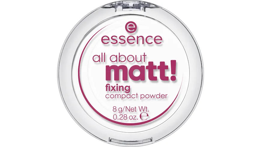 essence all about matt! fixing compact powder 8 g