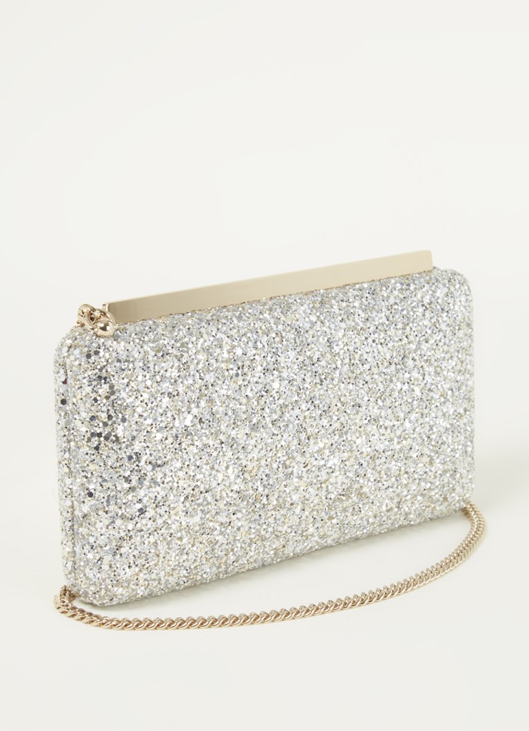 Geantă de mână Jimmy Choo Ellipse cu paiete