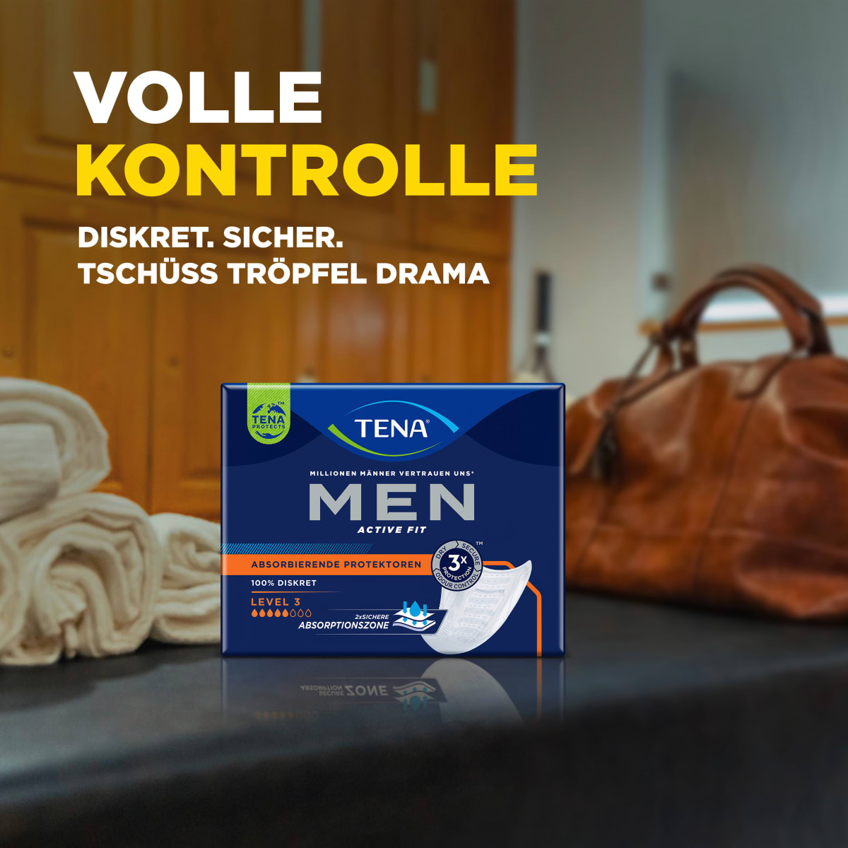 Men Einlagen Inkontinenz Level 3, 8 St