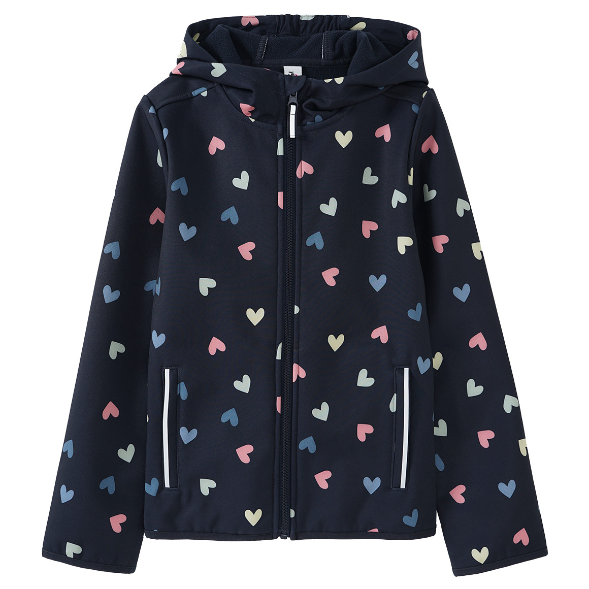 Mädchen Softshelljacke mit Kapuze