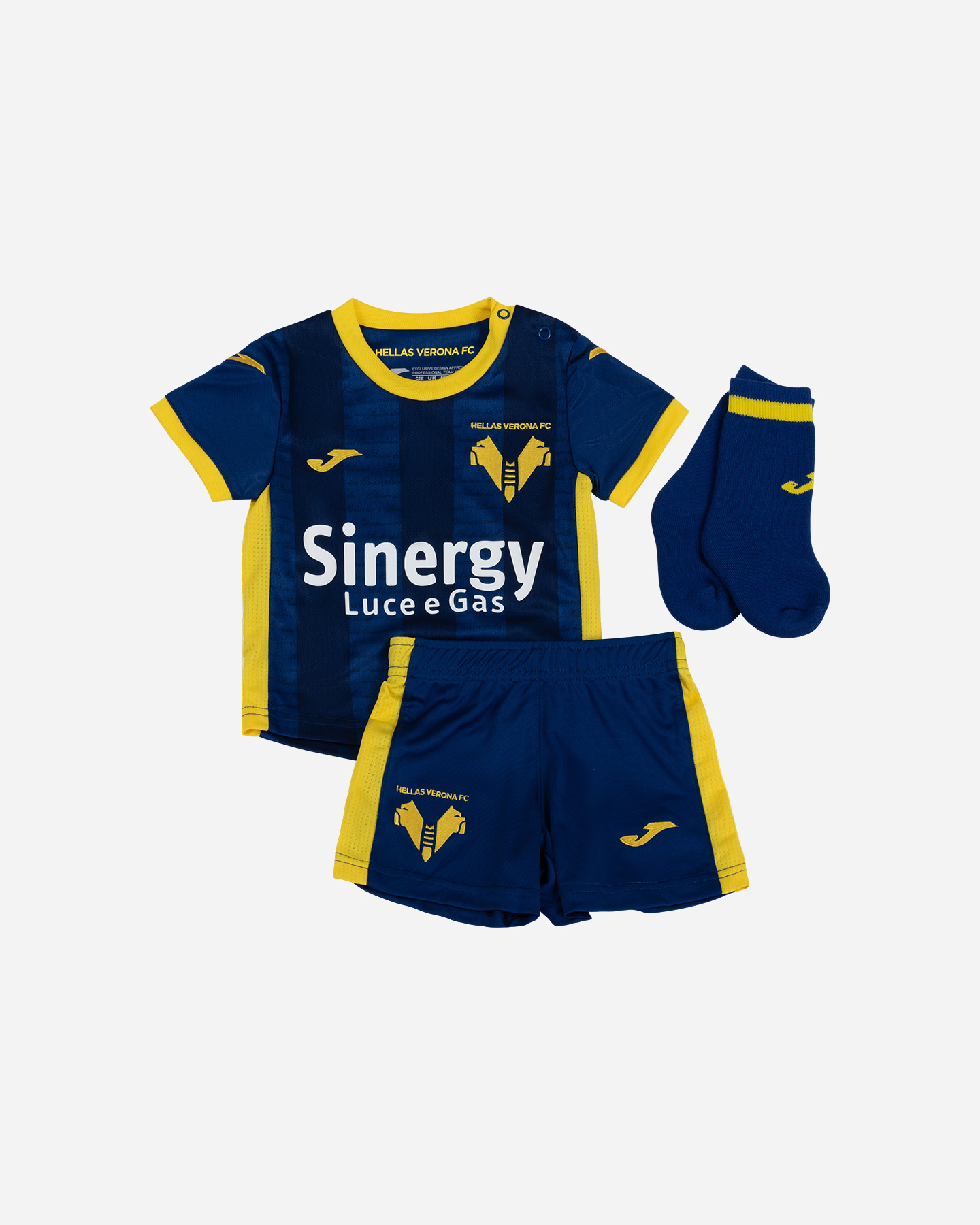 Oficjalna koszulka piłkarska Joma Hellas Verona Home 23-24 Jr TI62203A5101