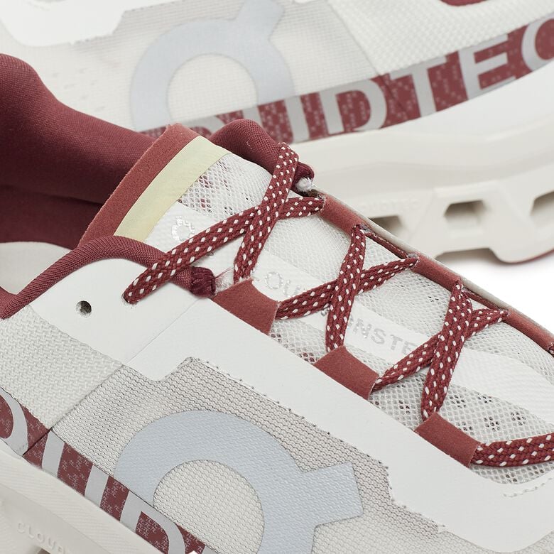 ON Cloudmonster ivory/ruby