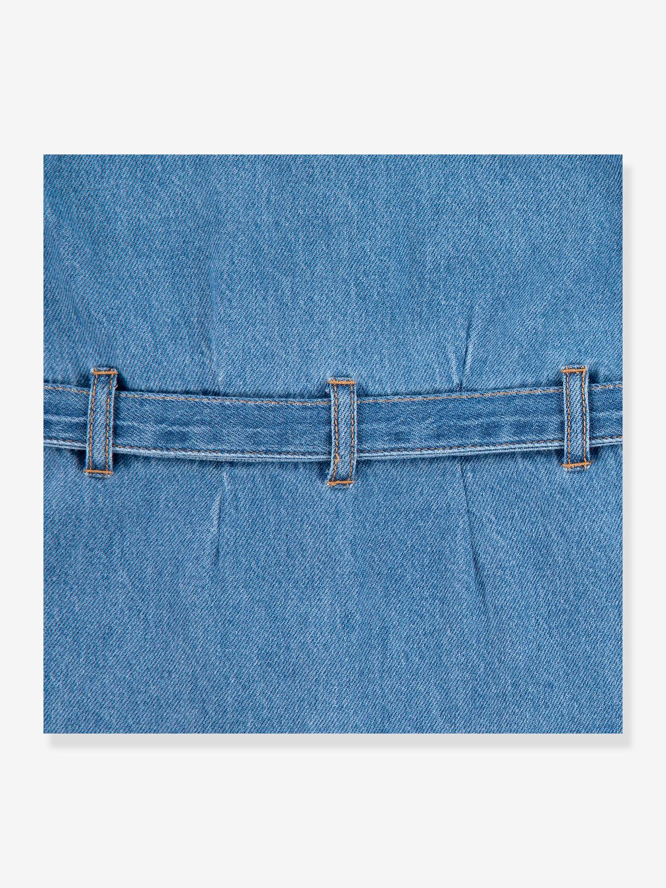 Levis Mädchen Jeanskleid Levi's, Bio-Baumwolle - jeansblau
