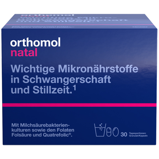 ORTHOMOL Natal Granulat/Kapseln 30 Btl.Kombipack.  1 St  Kombipackung