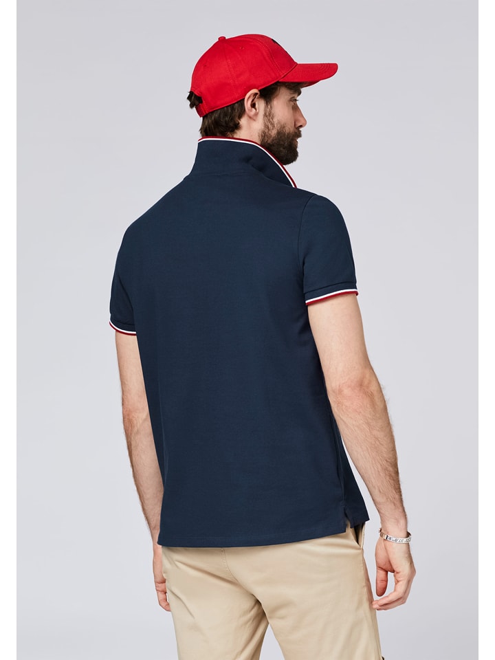 Polo Sylt Poloshirt in Dunkelblau günstig kaufen