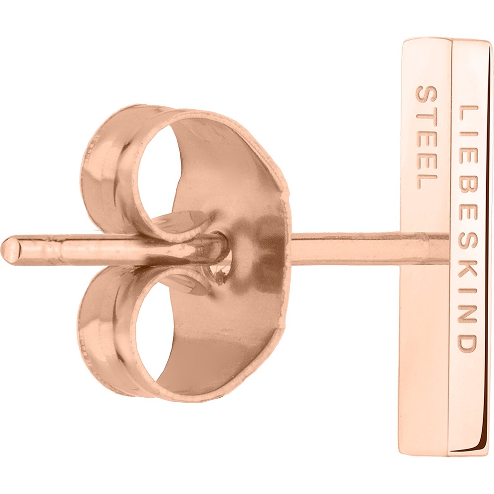 Liebeskind Boucles d'oreilles à fermoir à poussette Acier inoxydable Boucles d'oreilles