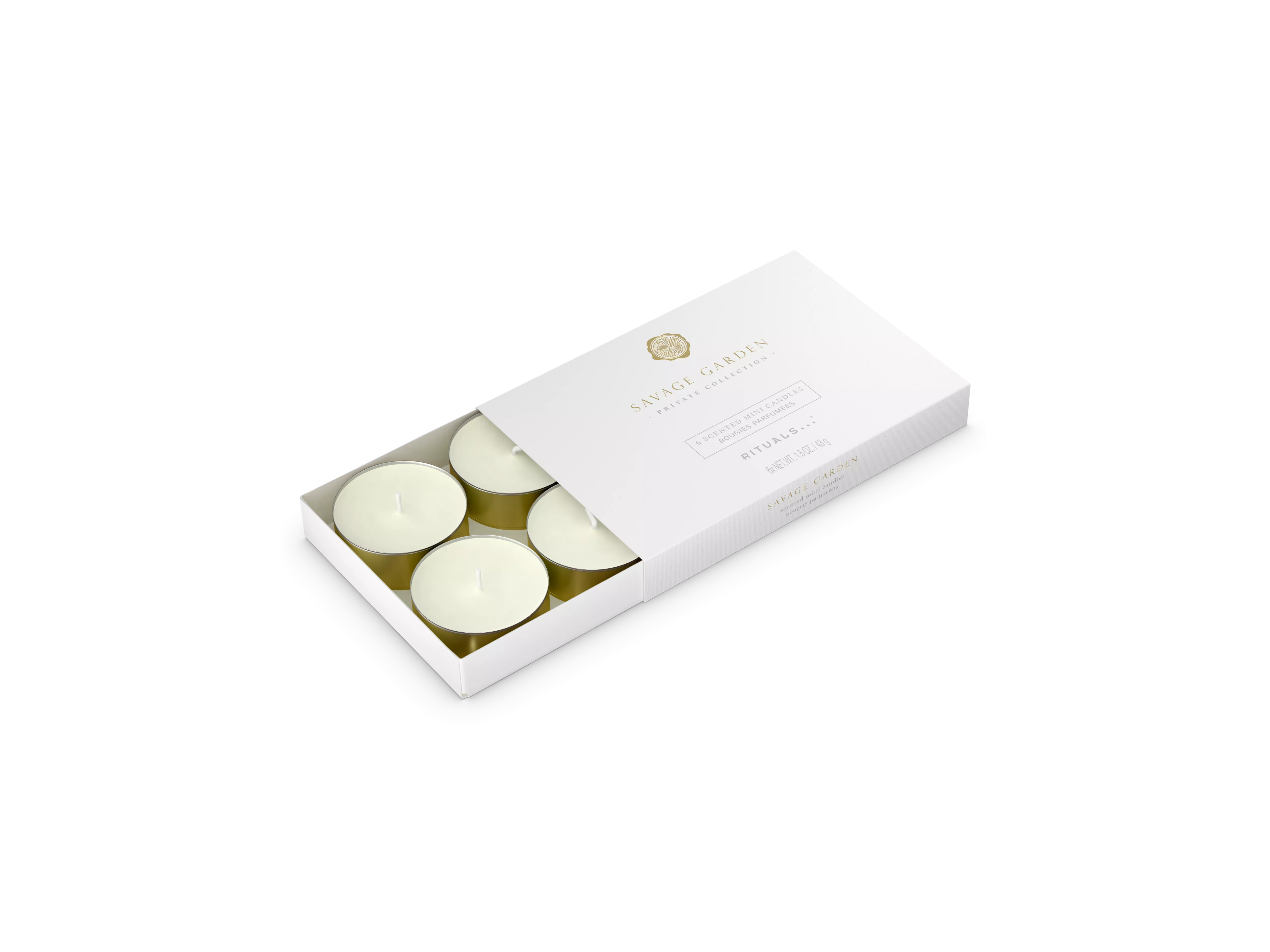 Mini bougies parfumées Savage Garden