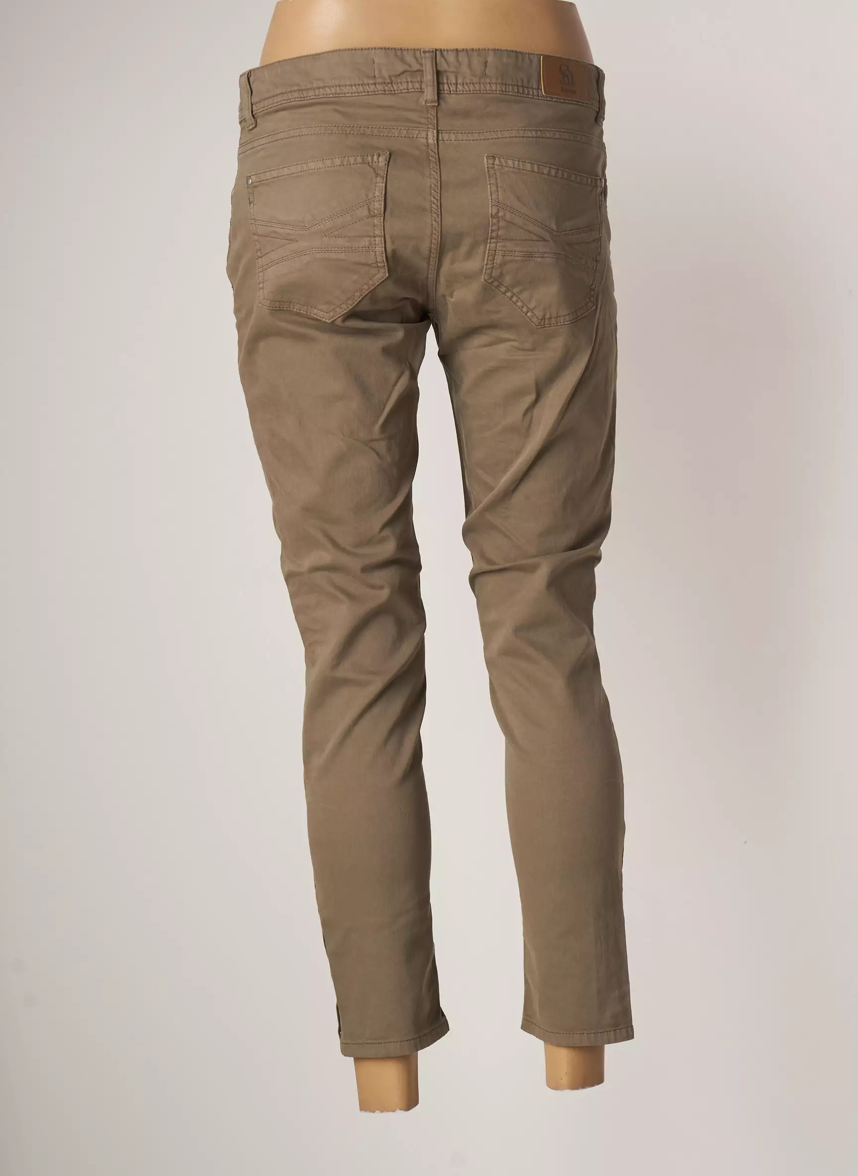 Sinequanone Pantalon7 8 Femme couleur beige