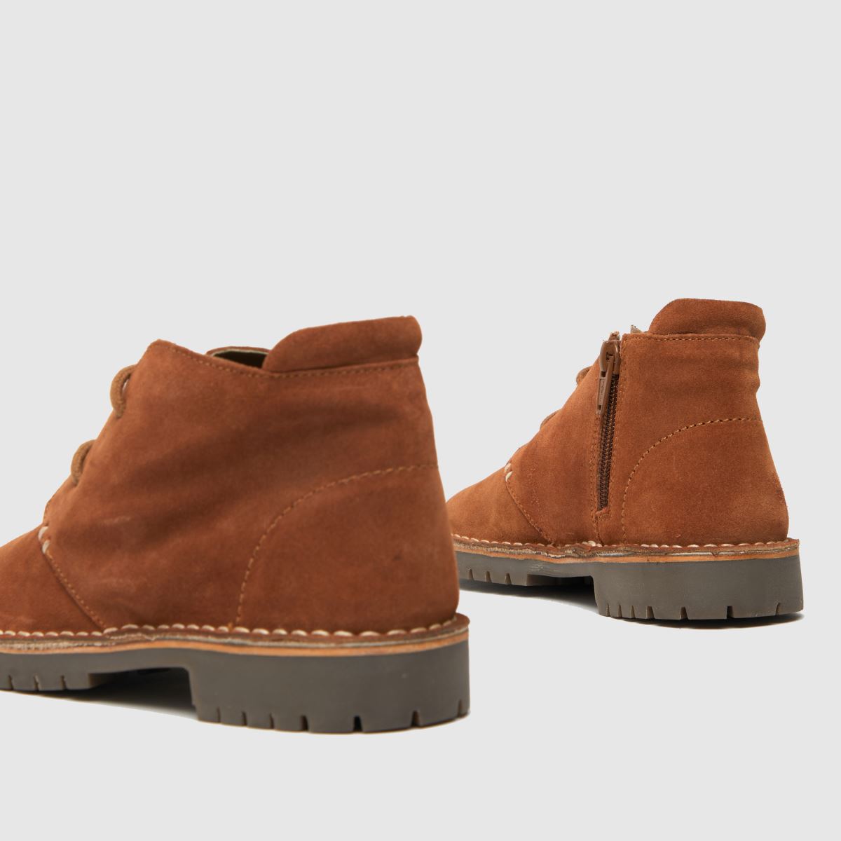 schuh barna, kényelmes, fűzős fiú junior csizma