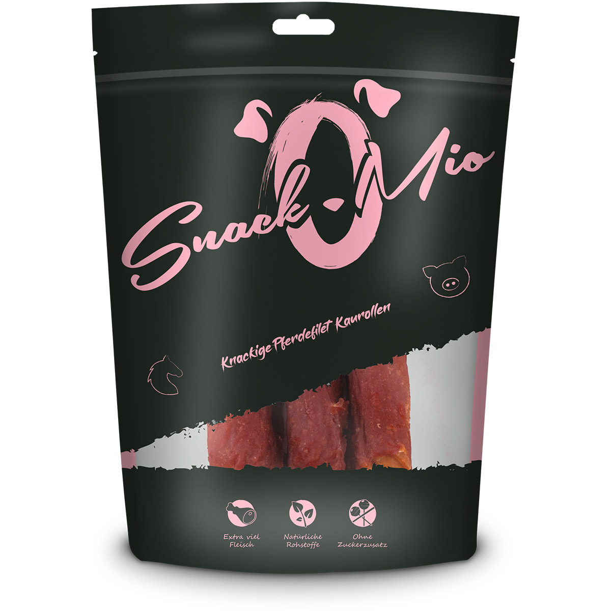 SnackOMio - knackige Pferdefilet 3 Kaurollen kaufen bei ZooRoyal