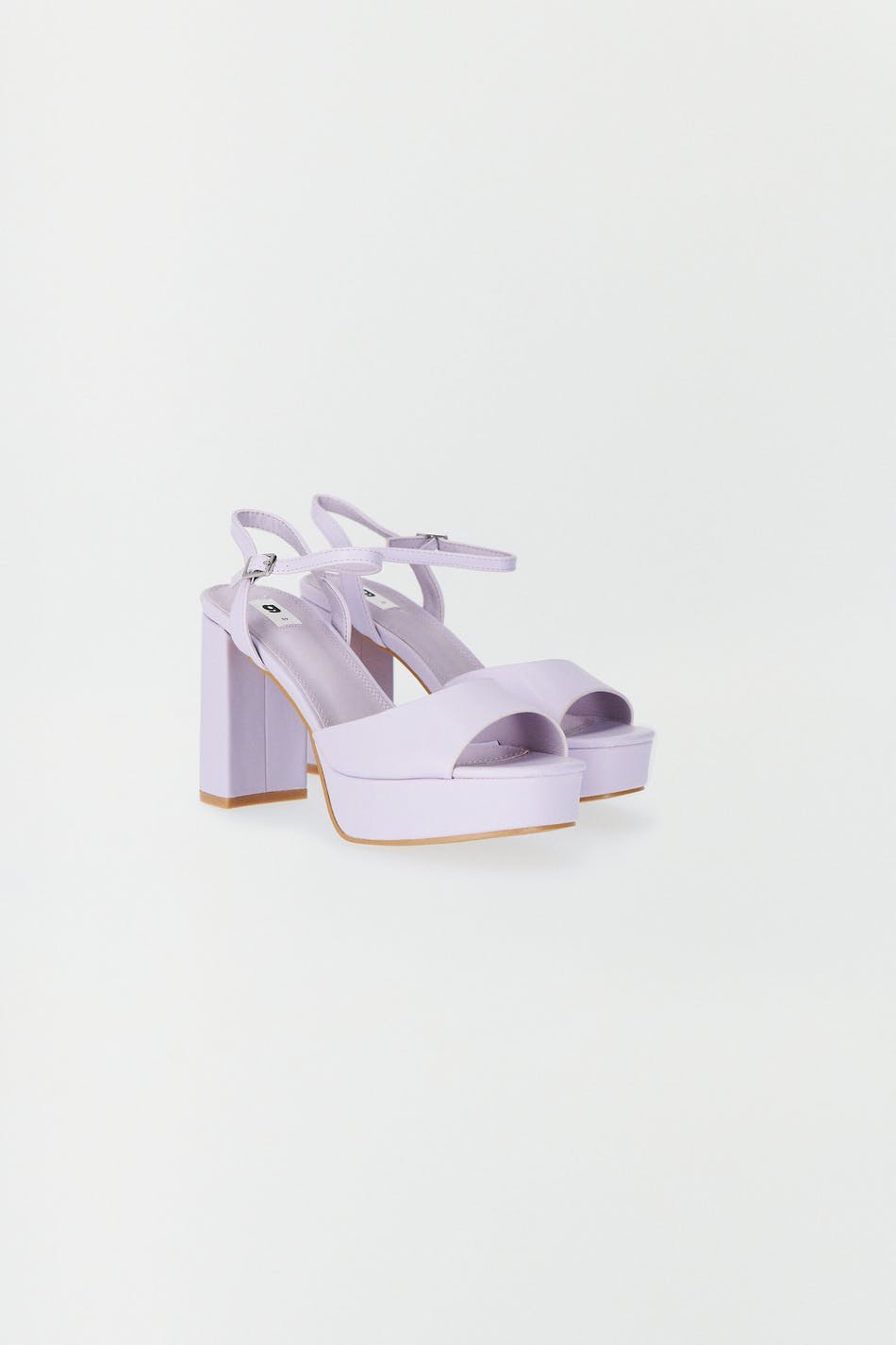 High heel platform sandals