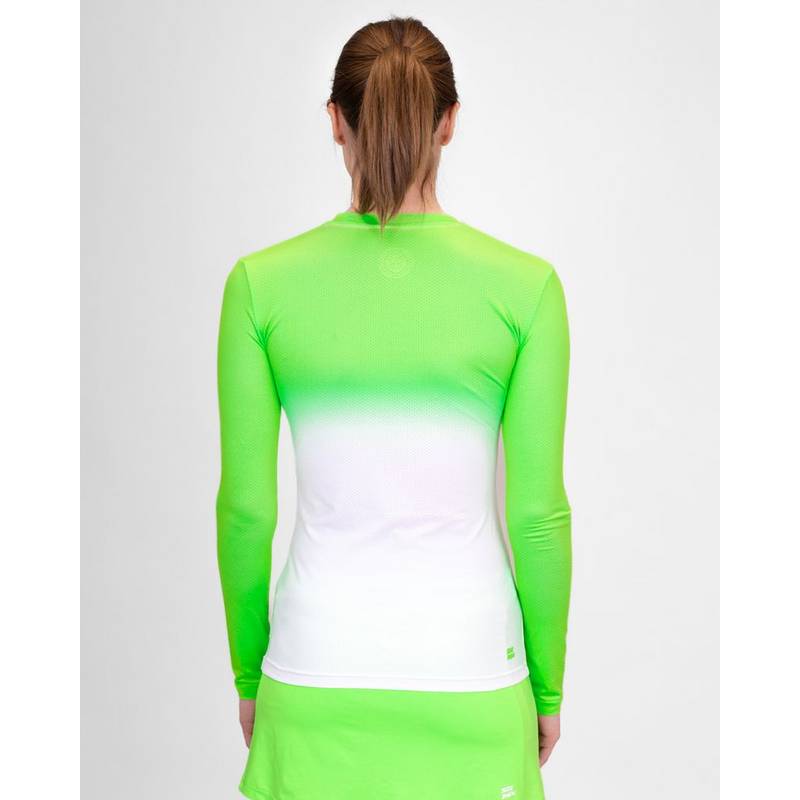 BIDI BADU Crew Gradiant Longsleeve Tennisshirt Damen