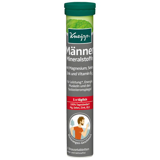 KNEIPP Männer Mineralstoffe Brausetabletten  15 St  Brausetabletten