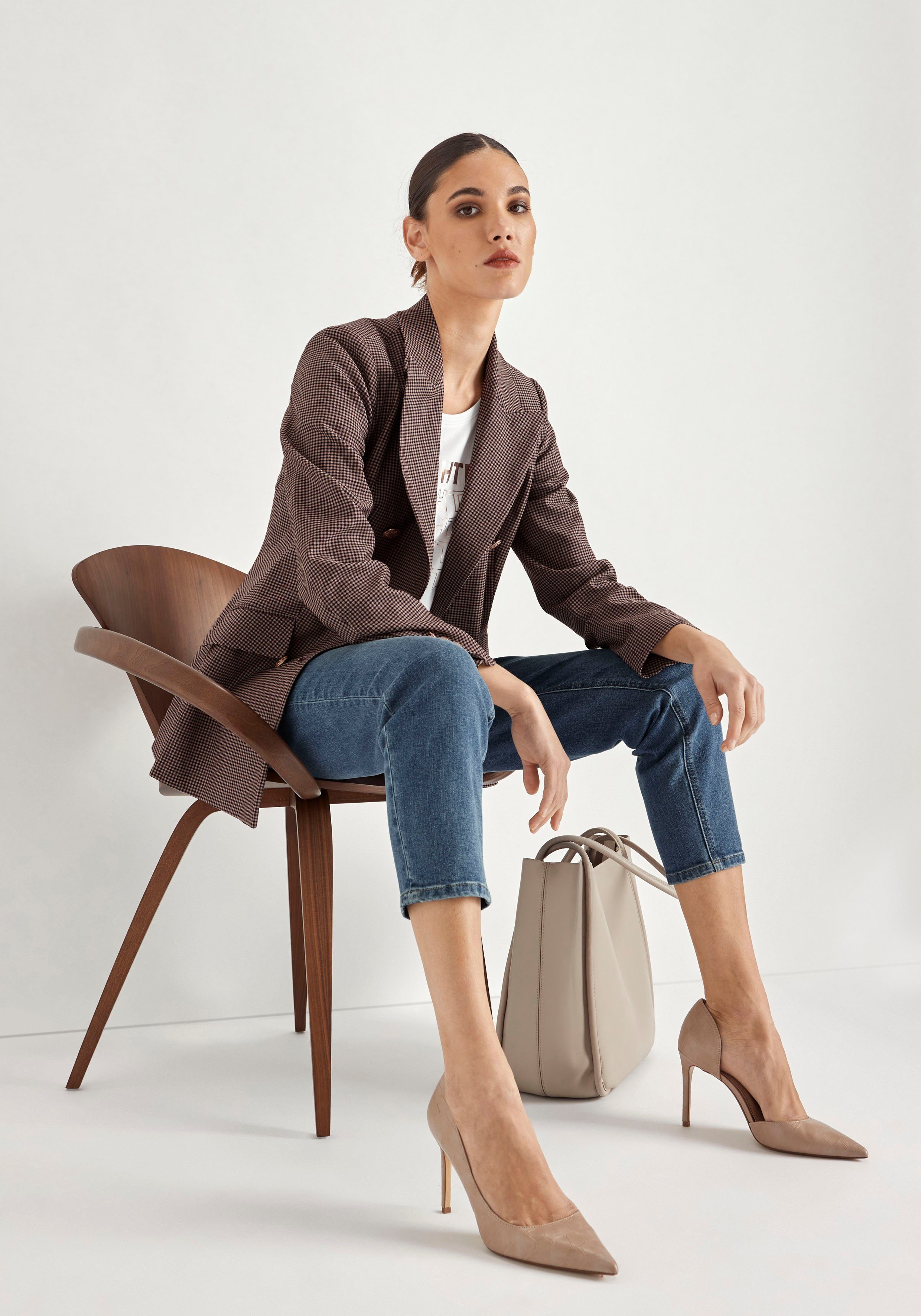 HECHTER PARIS Jackenblazer mit doppelter Knopfleiste