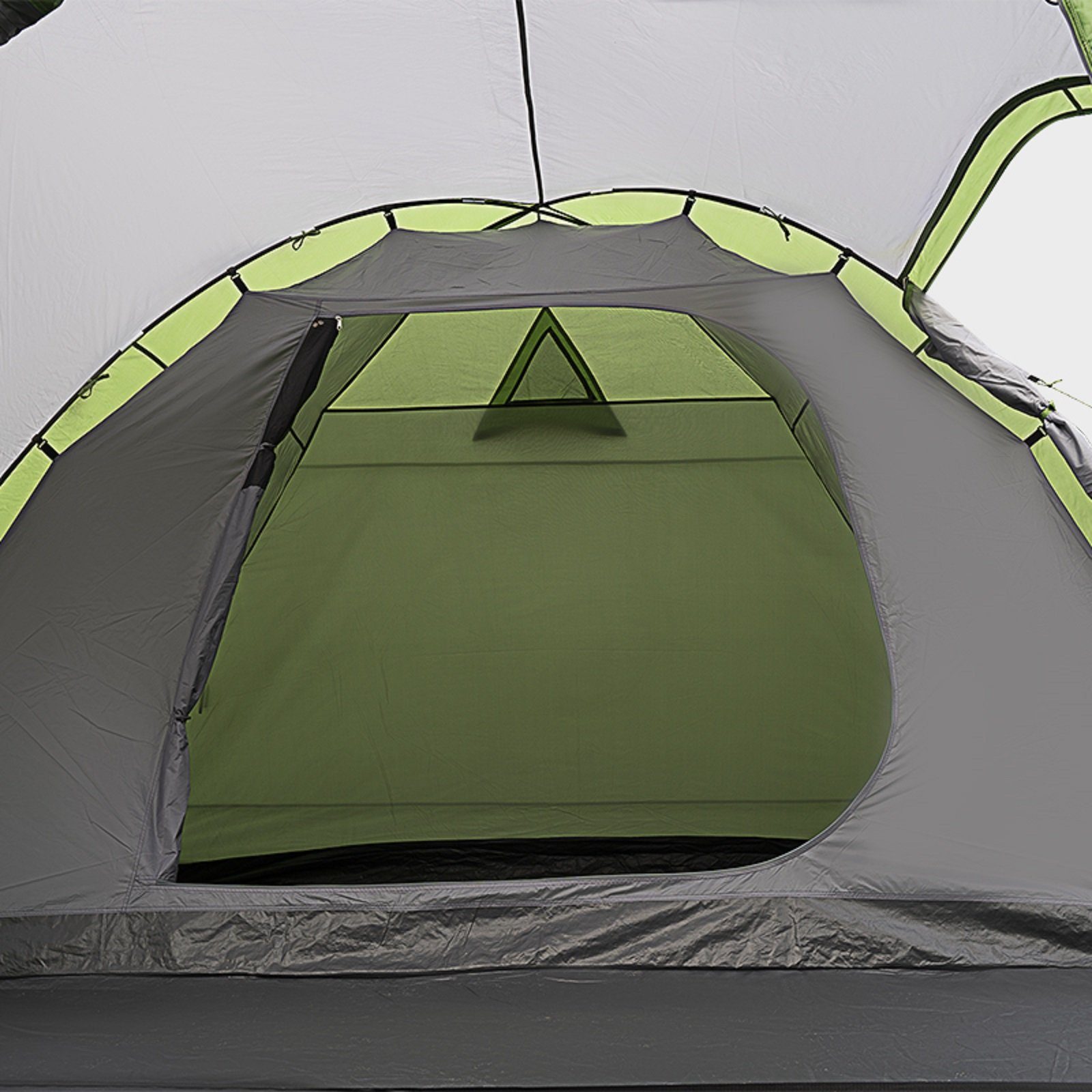 Portal Outdoor Kuppelzelt Zelt für 5 Personen wasserdicht wasserfest Familienzelt Camping Delta, Personen: 5, mit Moskitnetz, große Veranda, wetterfest