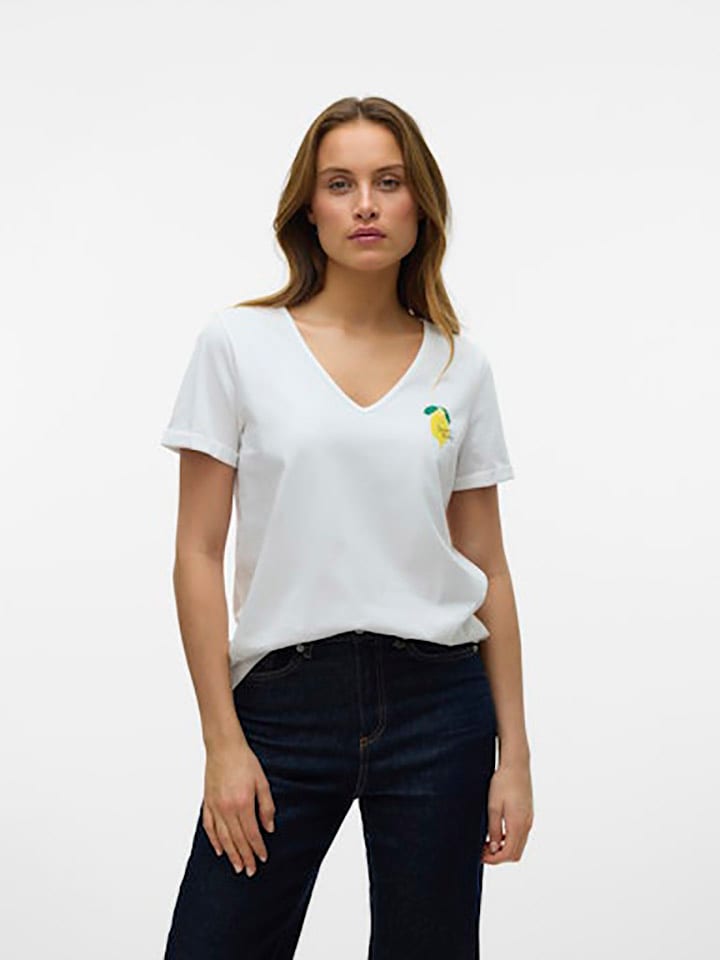 Vero Moda Shirt in Weiß günstig kaufen
