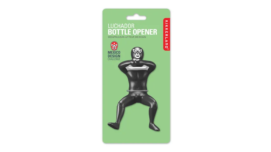 Kikkerland Flaschenöffner Luchador