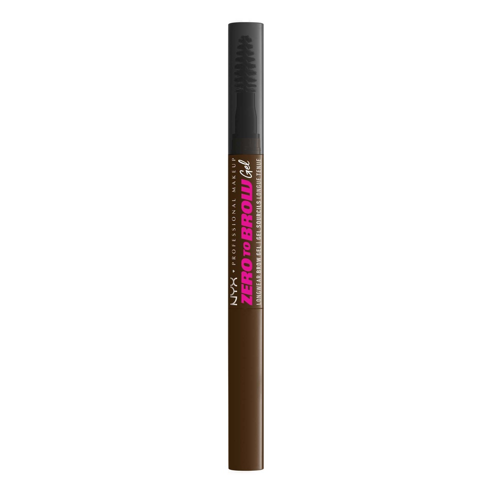 NYX Professional Makeup Zero To Brow Gel Gel Sourcils Teinté Longue Tenue