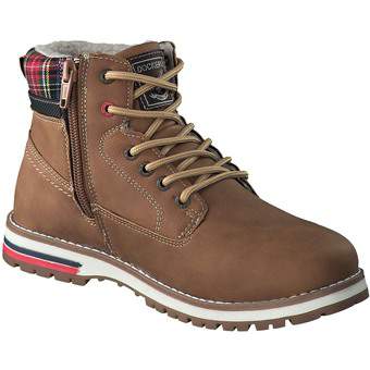 Dockers Schnür Boots in braun