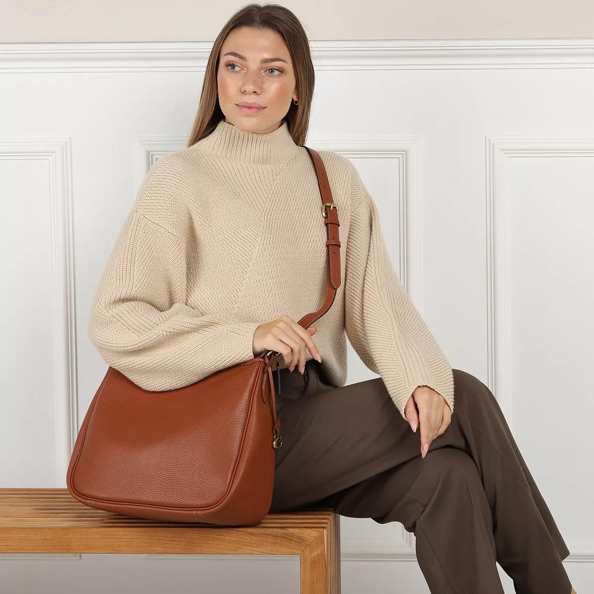 COACH Handtaschen braun Hobo Bag