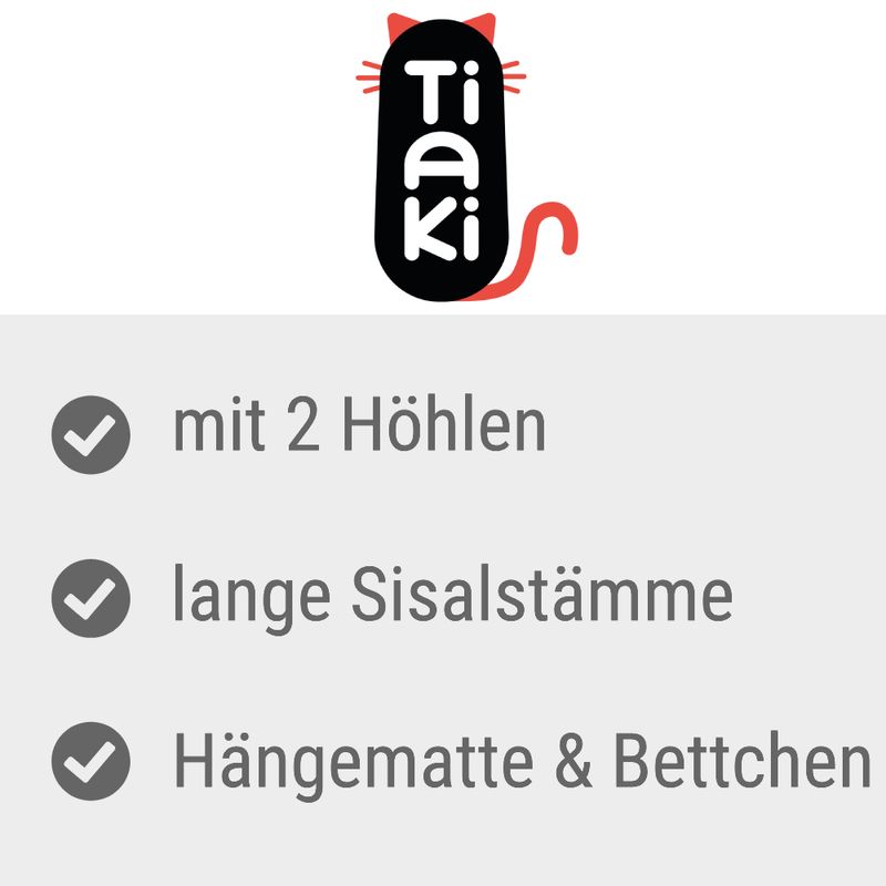 TIAKI Kratzbaum Jin zu TOP-Preisen