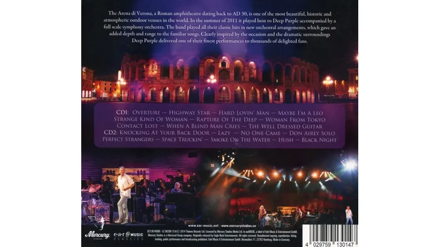 Live In Verona (2CD Digipak)