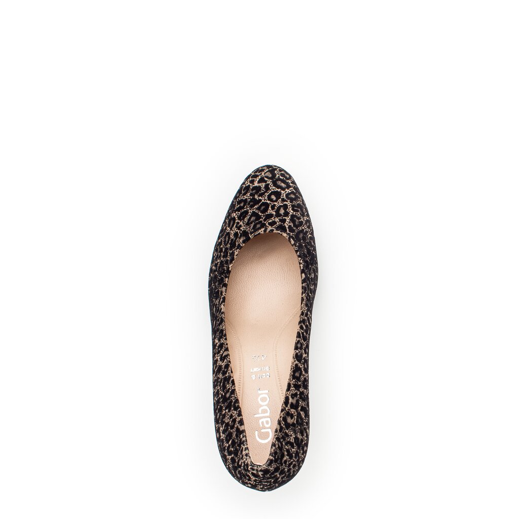 Gabor fashion Plateau Pumps braun