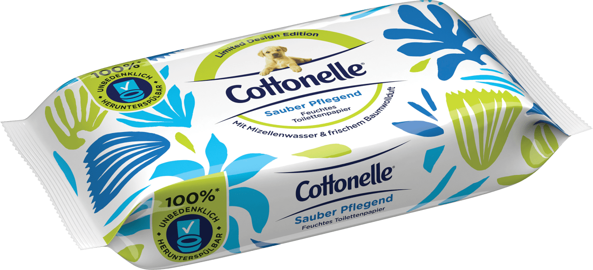 Feuchtes Toilettenpapier Sauber Pflegend, 42 St