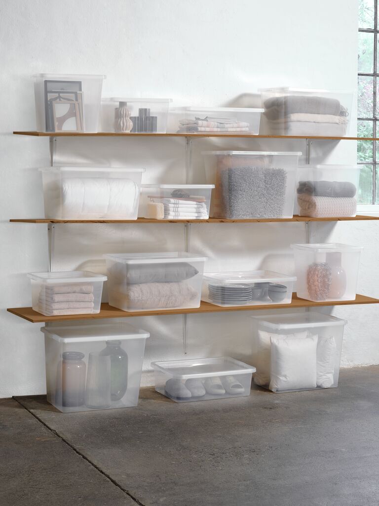 Pudełko BASIC BOX Pudełko BASIC BOX 20L z przezroczystą pokrywą