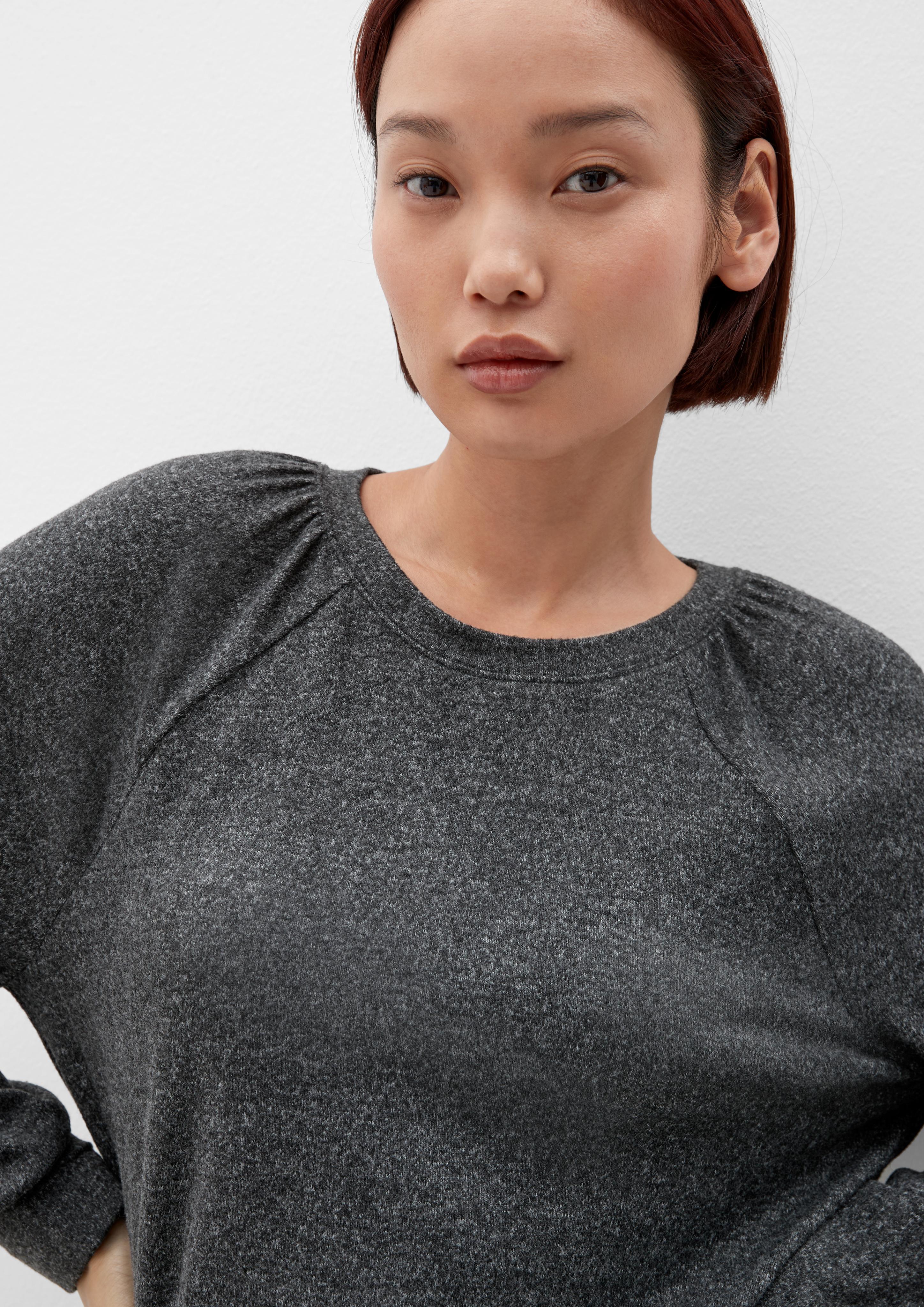 Langarmshirt aus Viskosestretch  2121801-9898