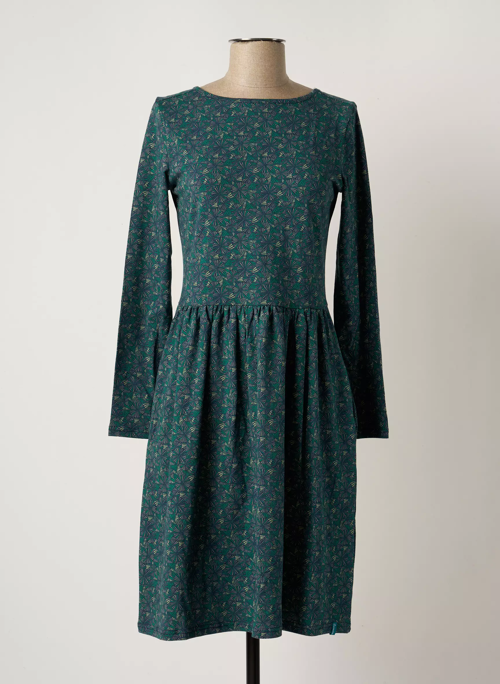 Tranquillo Robes Mi Longues Femme couleur vert