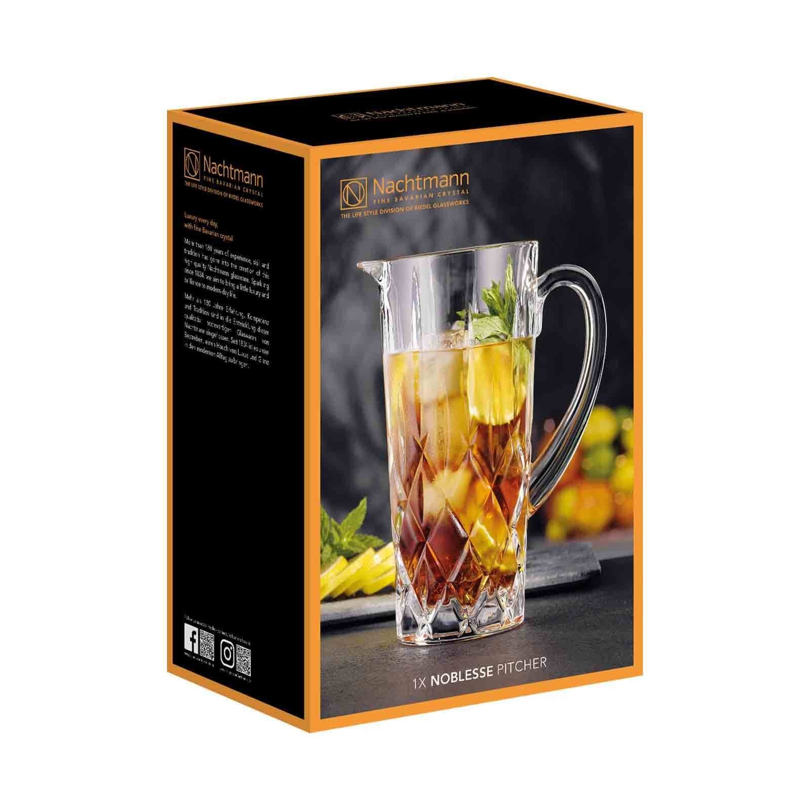 Nachtmann Wasserkrug Noblesse Krug 1190 ml, (1x Krug, 1-tlg)