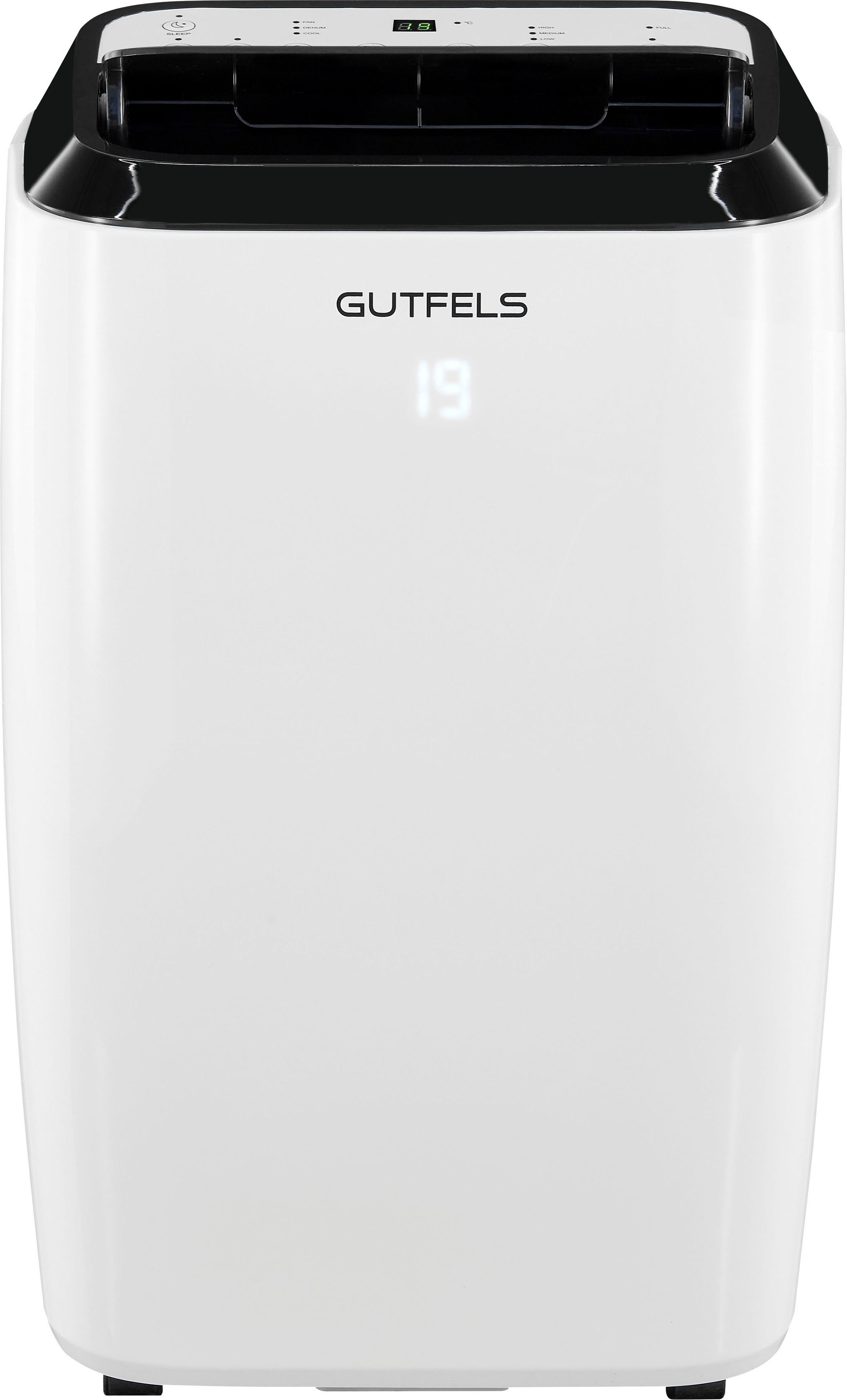 Gutfels 3-in-1-Klimagerät CM 61249 we, Luftkühlung - Entfeuchtung, geeignet für 38 m² Räume