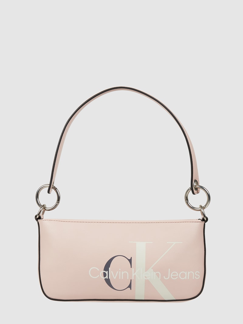 Pochette in Leder-Optik   in rosé