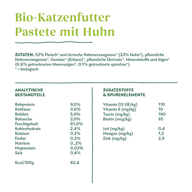 Probierpaket Yarrah Bio Pâté 6 x 400 g zu TOP-Preisen | bitiba %
