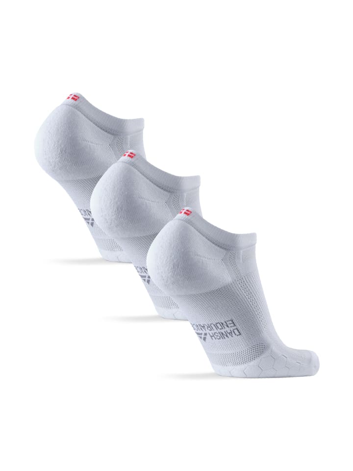 DANISH ENDURANCE Laufsocken Long Distance Low-Cut in weiß günstig kaufen