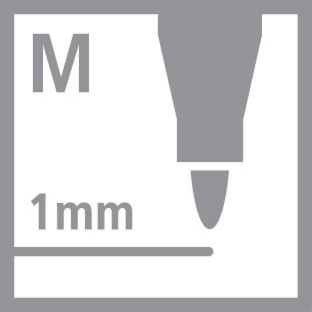 Pen 68 Premium-Filzmaler neonorange, Strichstärke: 1 mm