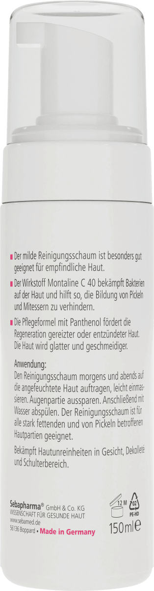 Reinigungsschaum unreine Haut, 150 ml