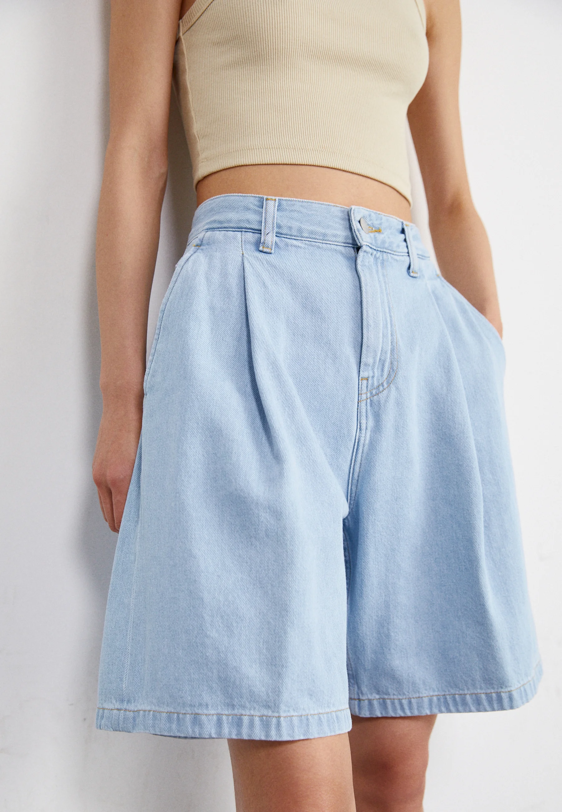 Carhartt WIP ALTA - Pantalones cortos vaqueros