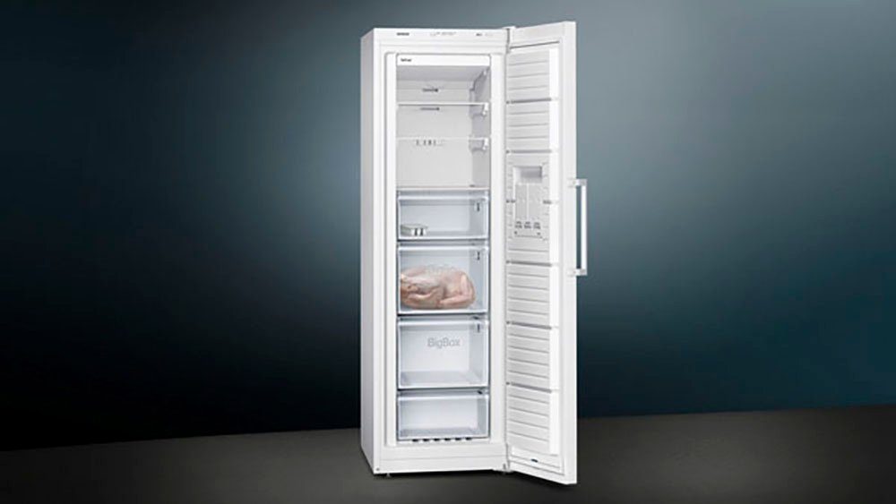 SIEMENS Gefrierschrank iQ300 GS36NVWEP, 186 cm hoch, 60 cm breit