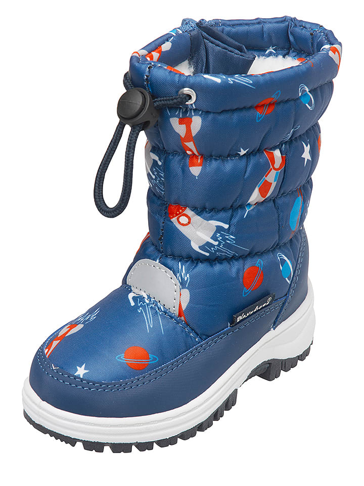 Playshoes Winterstiefel in Blau günstig kaufen